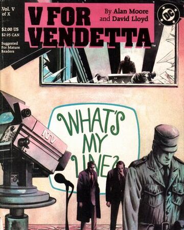 V For Vendetta Vol 1 5 Dc Database Fandom