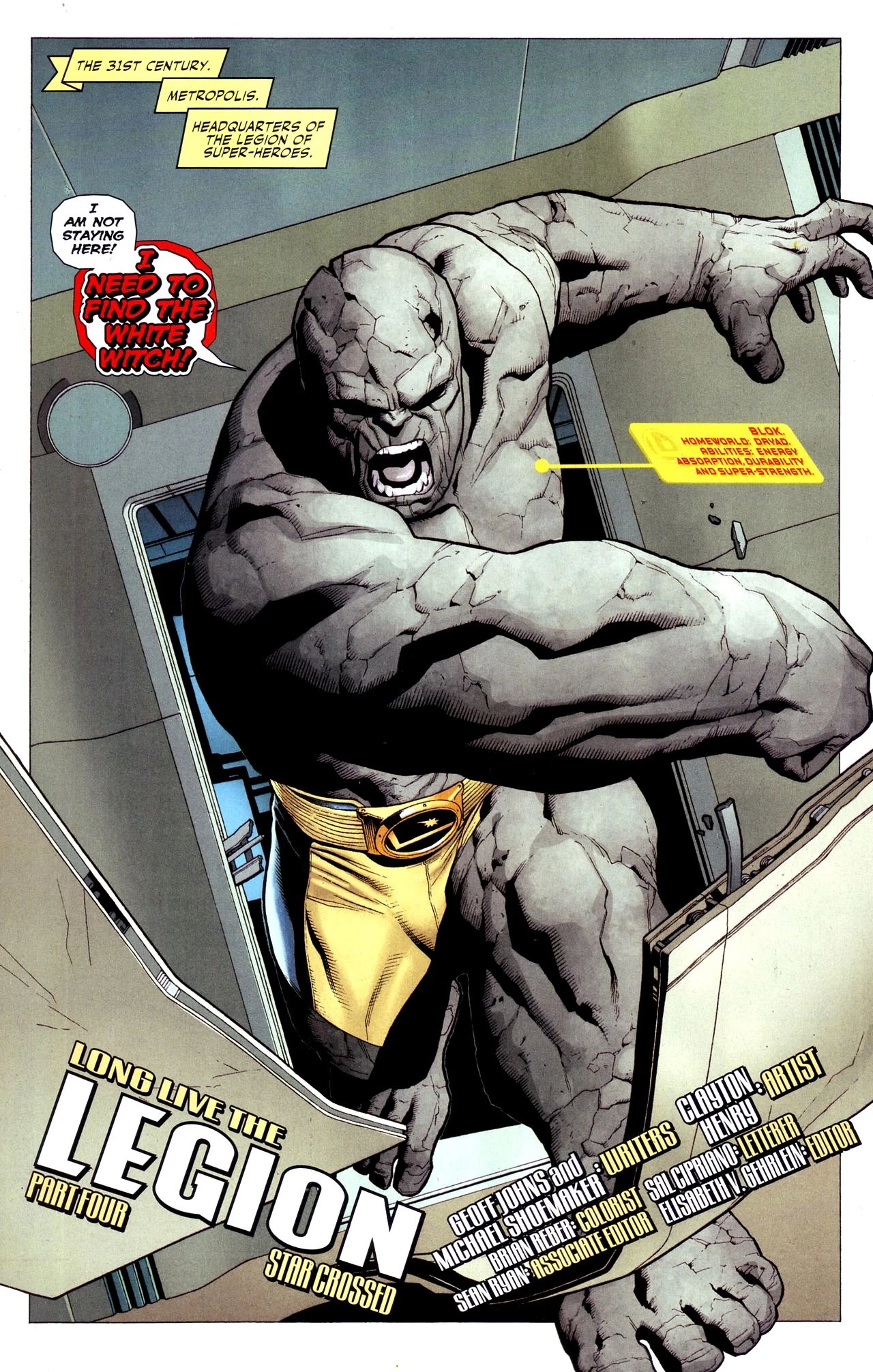 Blok (PreZero Hour) DC Database FANDOM powered by Wikia