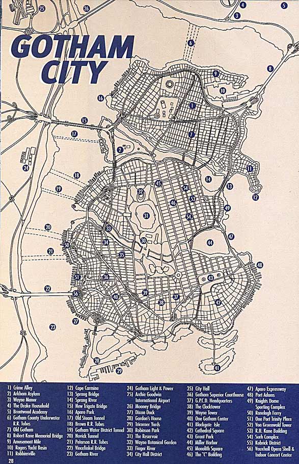 Gotham Map