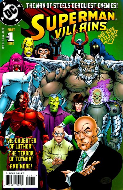 Superman Villains Secret Files And Origins Vol 1 1 Dc