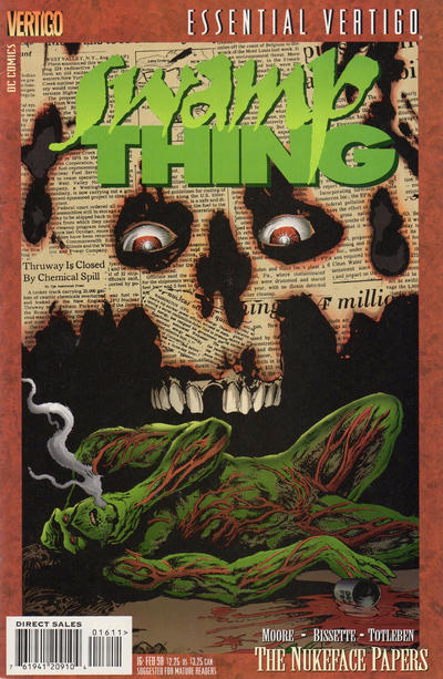 Essential Vertigo Swamp Thing Vol 1 16 Dc Database