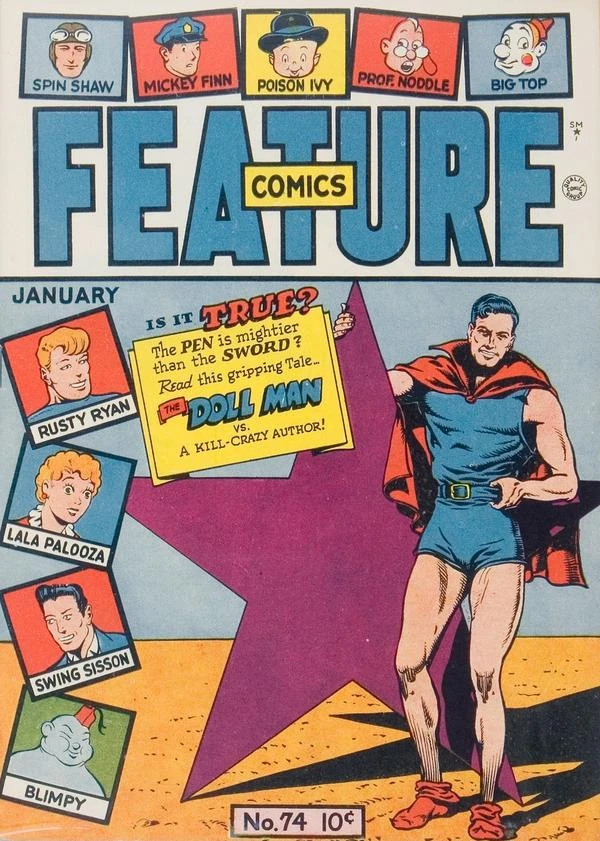 Feature Comics Vol 1 74 DC Database FANDOM Powered By Wikia
