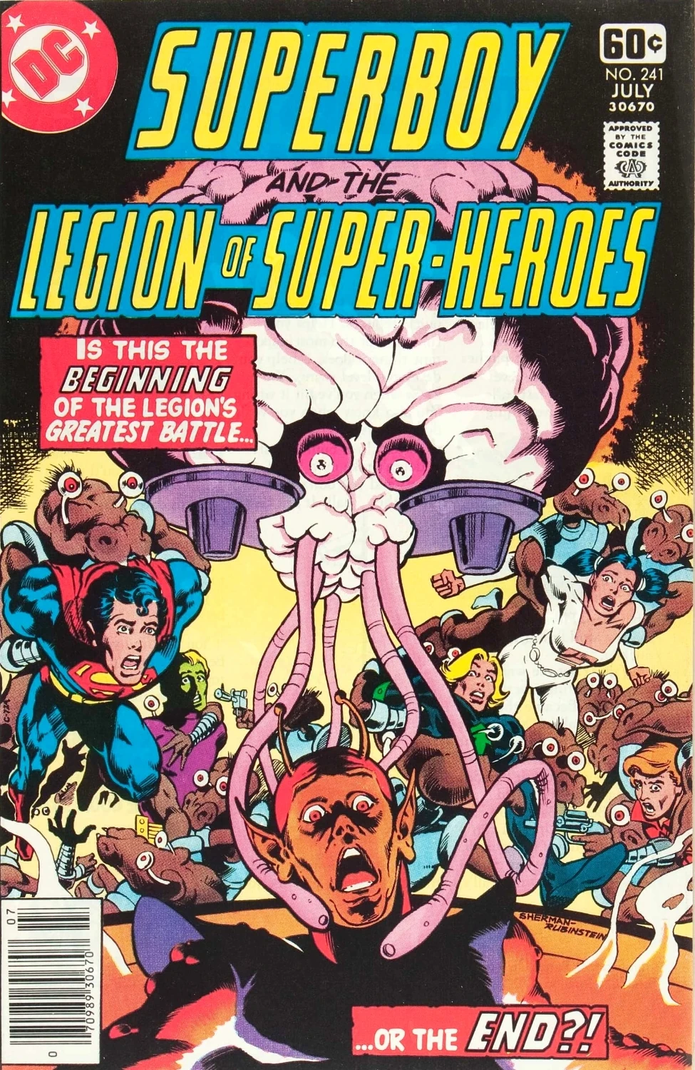 Superboy And The Legion Of Super Heroes Vol 1 241 Dc Database Fandom