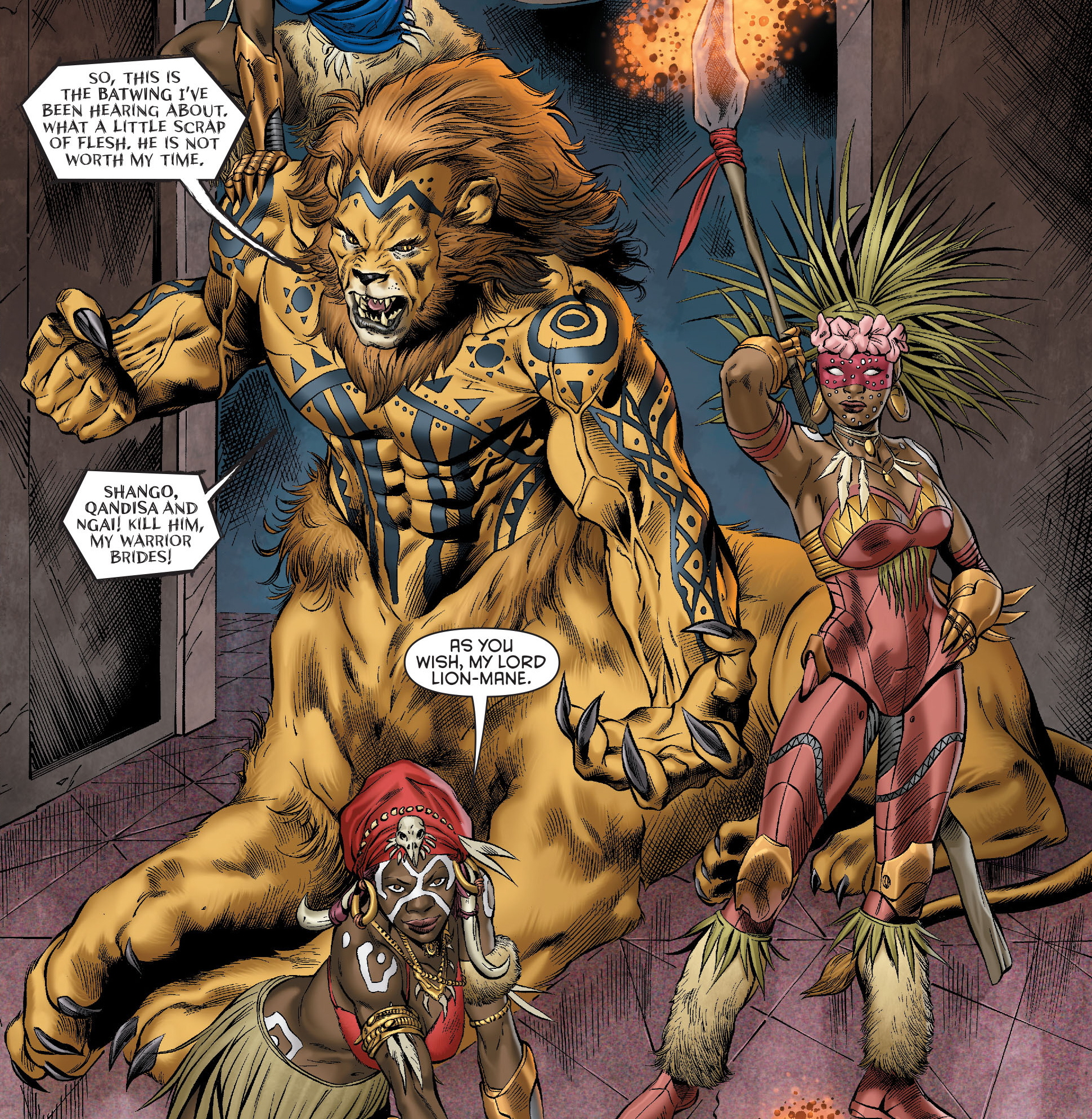 Lion-Mane (Prime Earth) | DC Database | FANDOM powered by Wikia