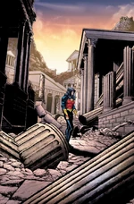 Diana discovers Themyscira destroyed