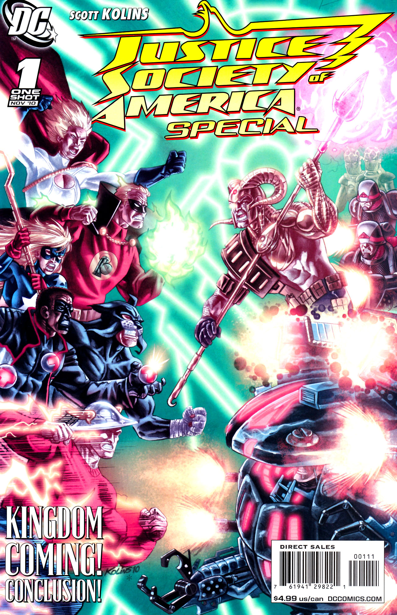 Justice Society Of America Special Vol 1 1 Dc Database Fandom