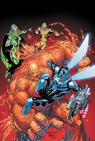 beetle dc evil brotherhood comics villains condor swan titans plasmus teen interviews ign renegade dominators rage comic disambiguation warp