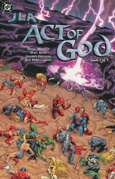 JLA Act of God #3 / 2001 #Colour | Dc comic books, Comics 