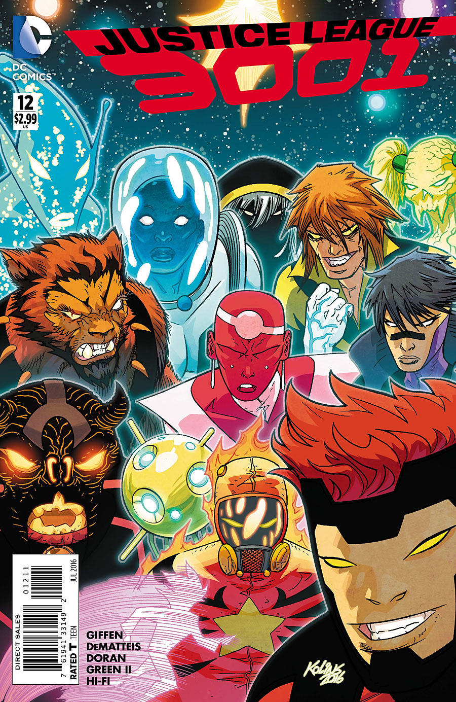 Justice League 3001 Vol 1 12 Dc Database Fandom