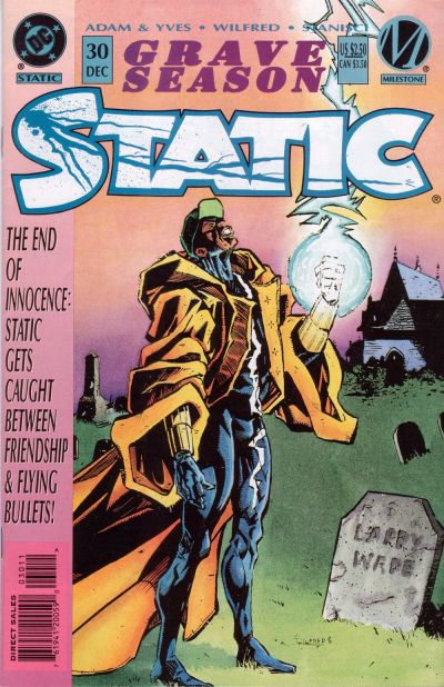 Static Vol 1 30 | DC Database | FANDOM powered by Wikia