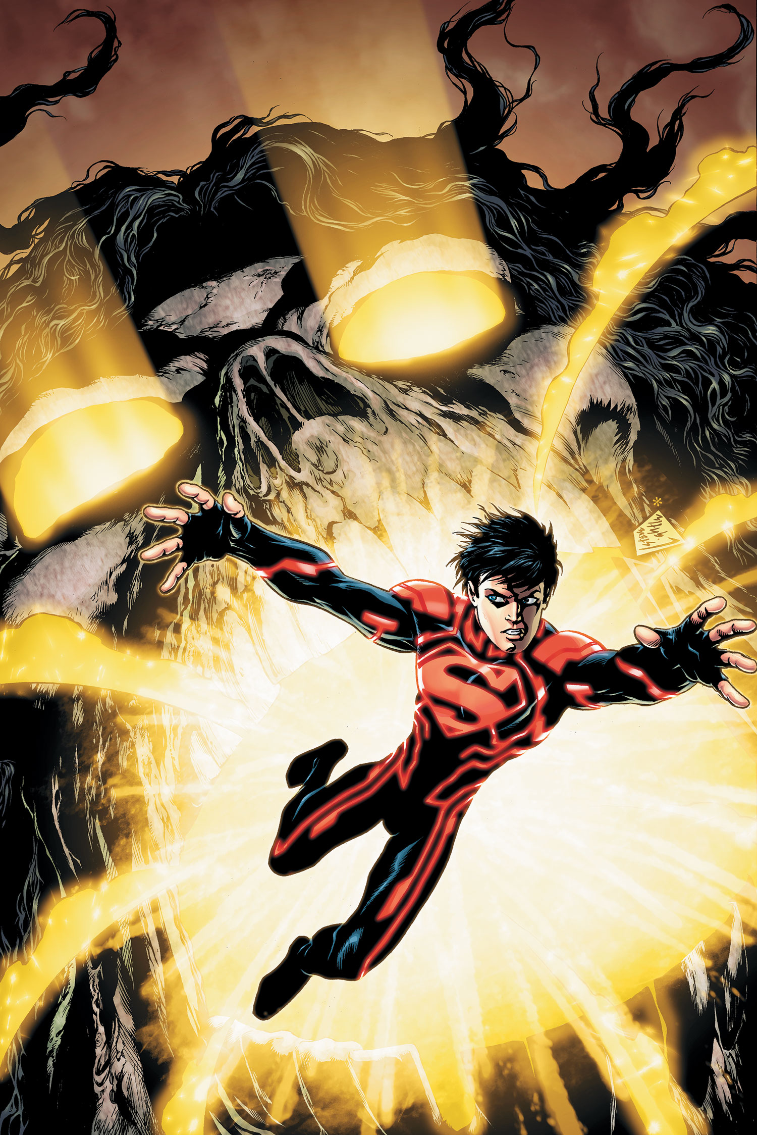 Image - Superboy Vol 6 12 Textless.jpg | DC Database | FANDOM powered