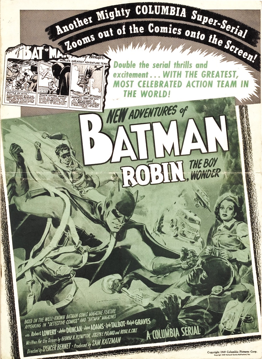 Batman and Robin (1949 Serial)  DC Database  FANDOM 