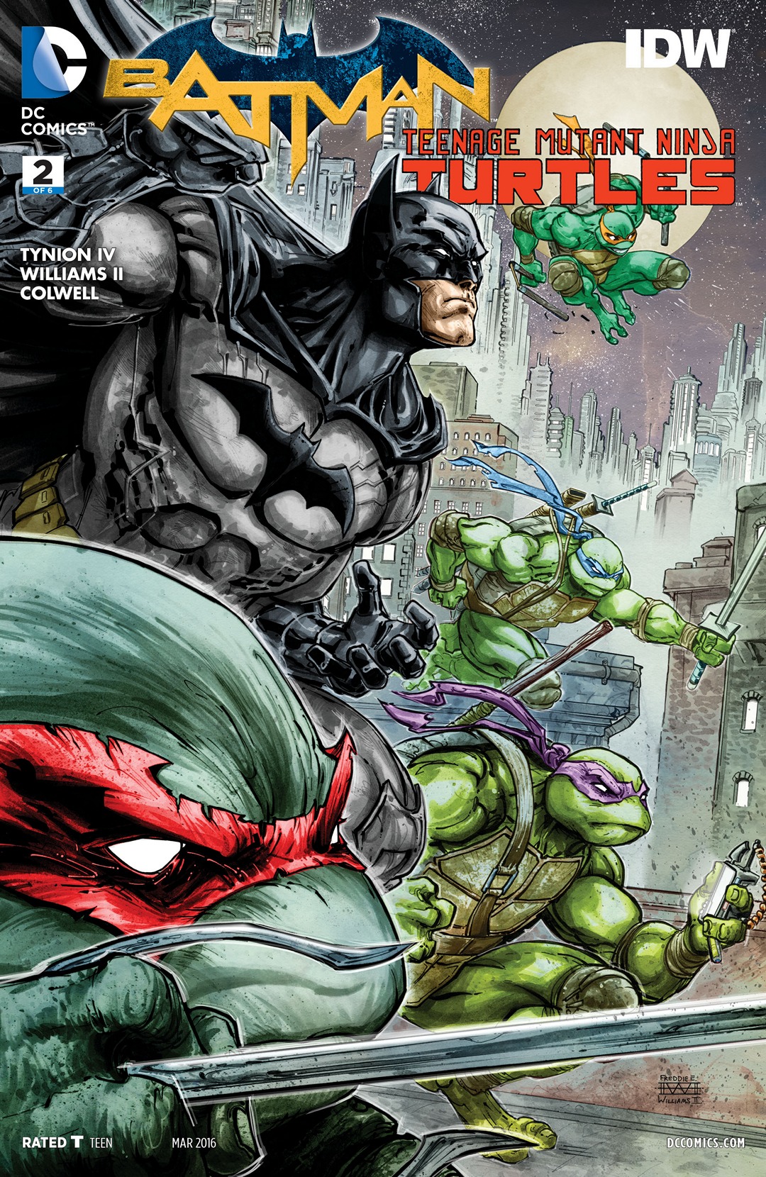 Batman Teenage Mutant Ninja Turtles Vol 1 2 Dc Database