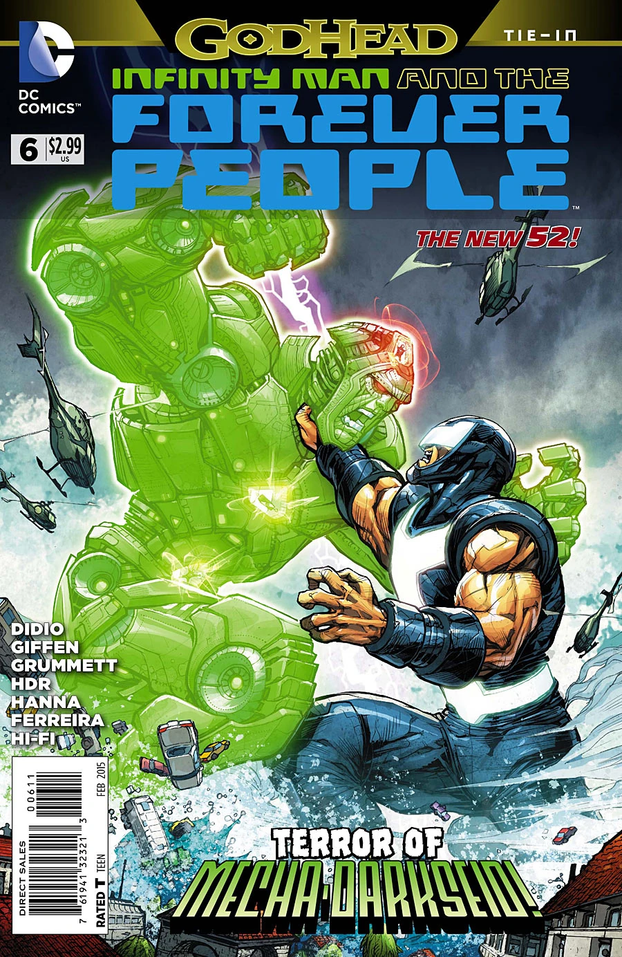 Infinity Man and the Forever People Vol 1 6 DC Database