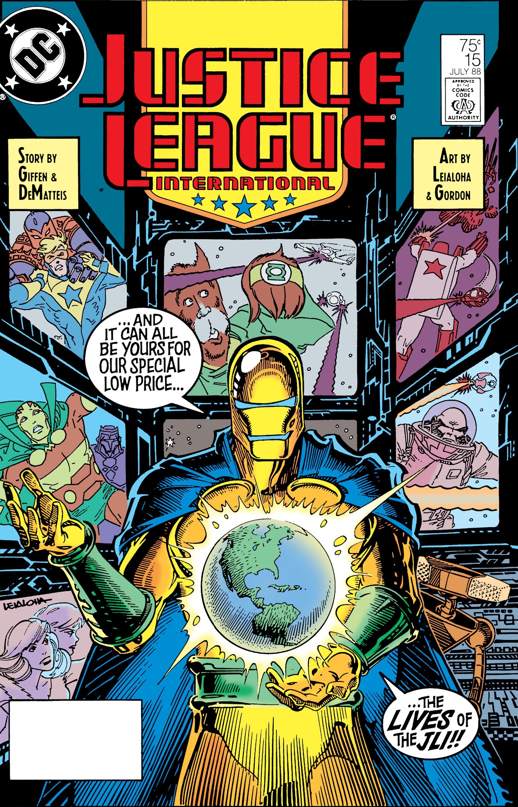 Justice League International Vol 1 15 Dc Database Fandom