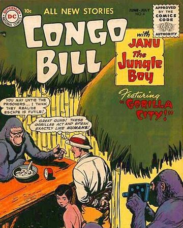 Congo Bill Vol 1 6 Dc Database Fandom