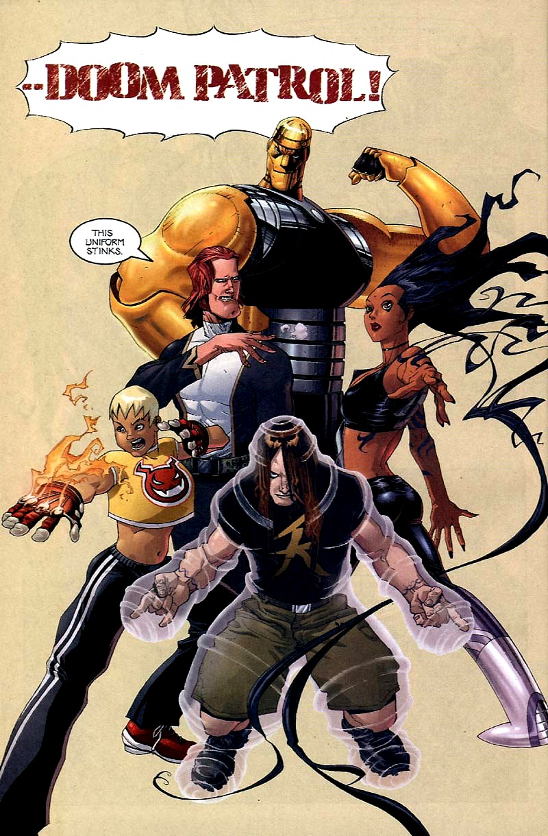 doom patrol statue