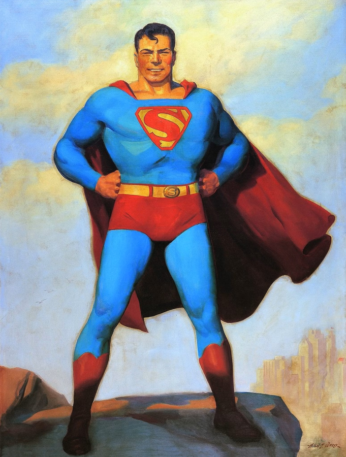 Superman Earth One Adult Work Shirt