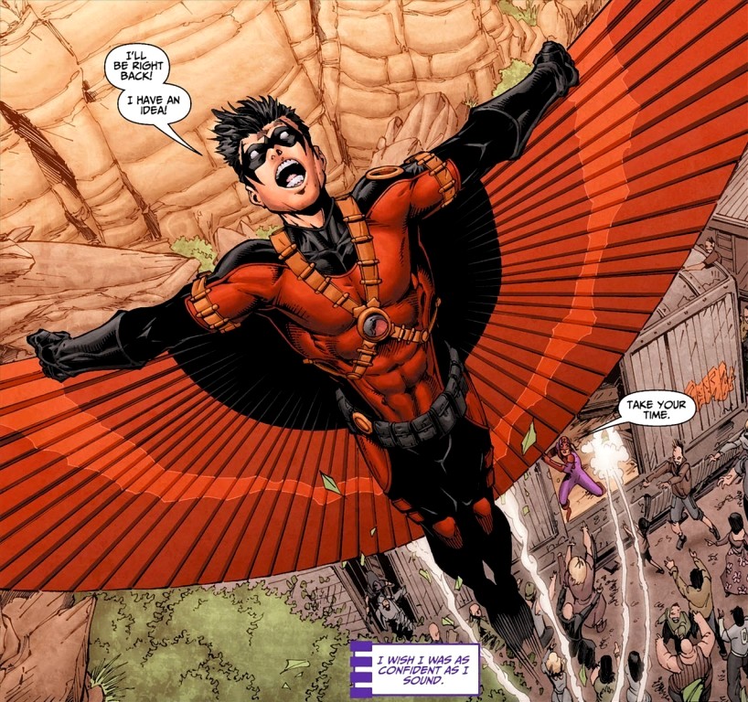 tim drake red robin costume