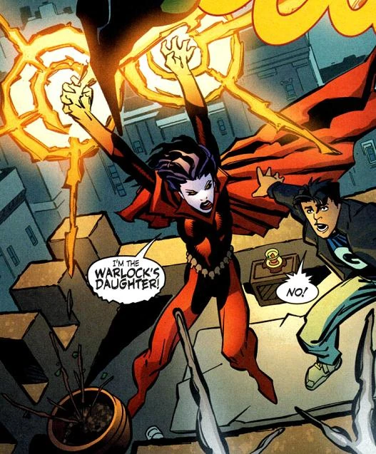 Image Warlock's Daughter 002.jpg DC Database FANDOM powered by Wikia