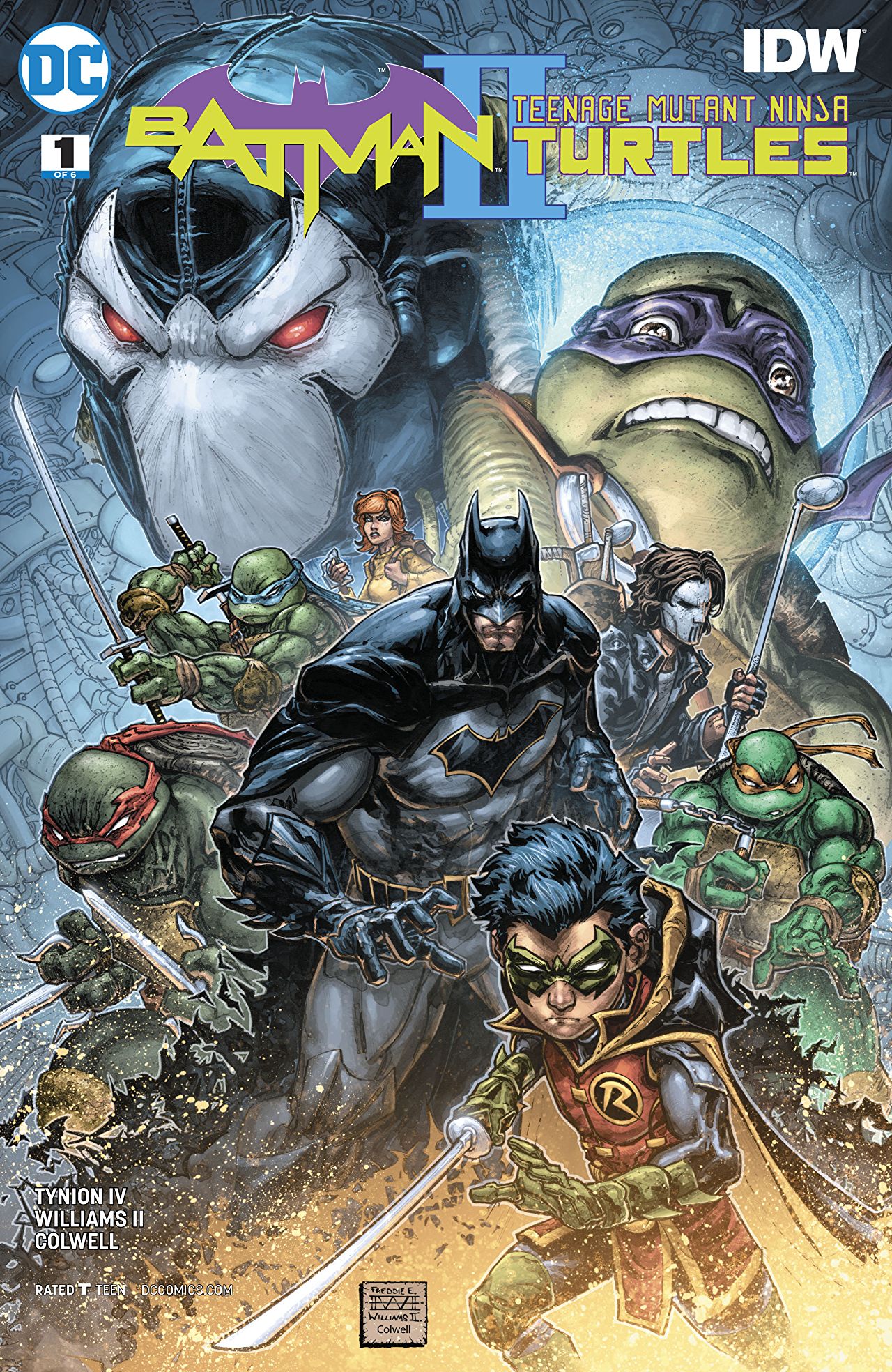 Batman Teenage Mutant Ninja Turtles Ii Vol 1 Dc Database