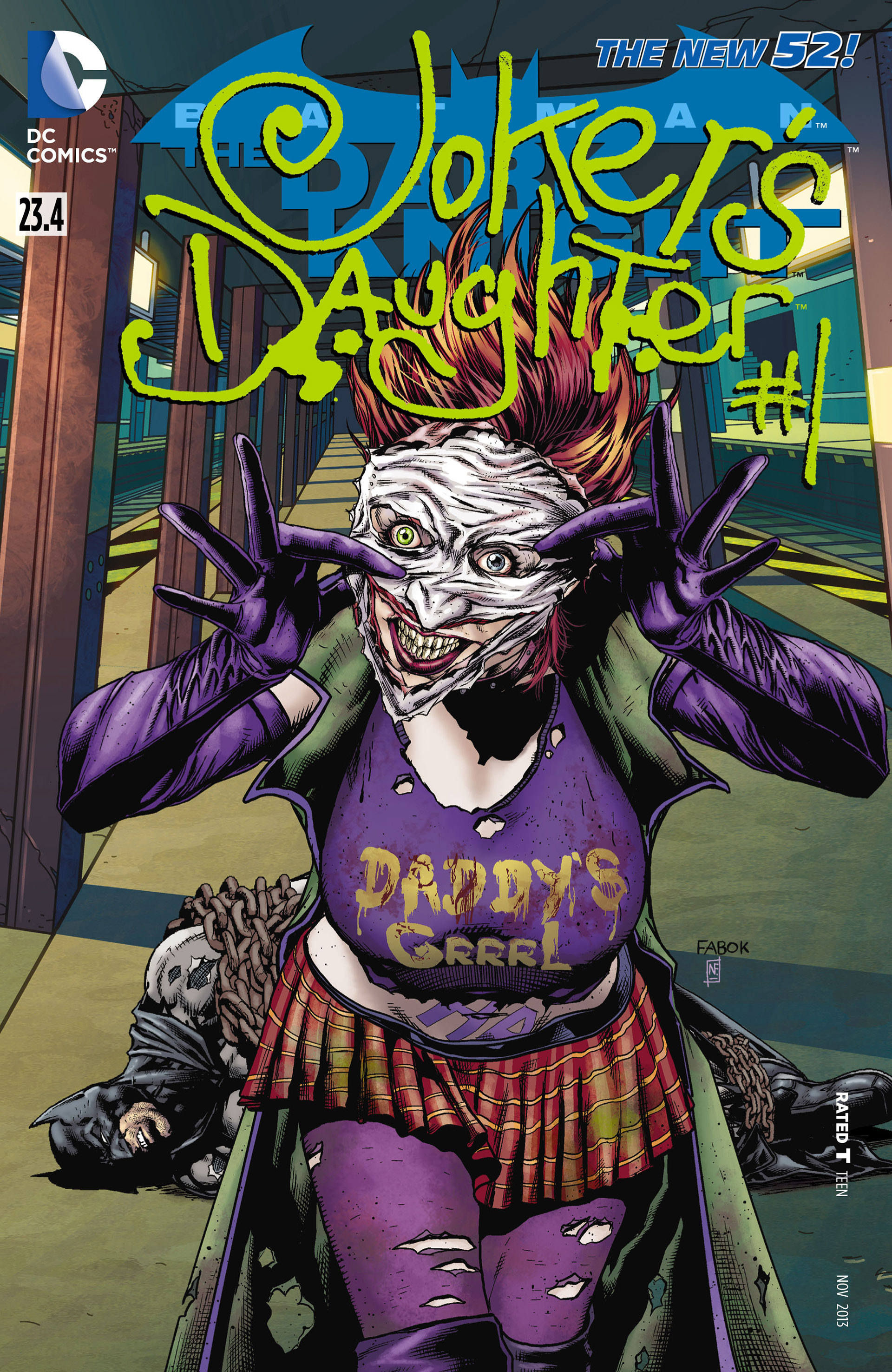 Batman The Dark Knight Vol 2 23 4 The Joker S Daughter Dc Database Fandom