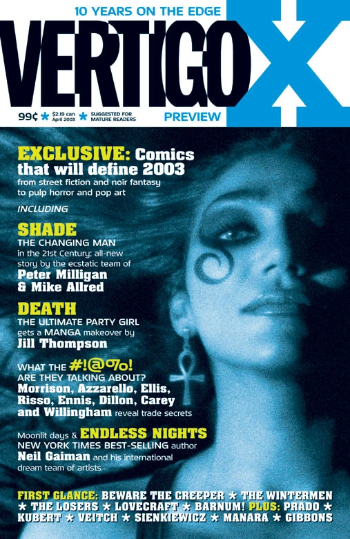 Vertigo X Preview DC Database FANDOM powered by Wikia