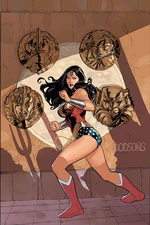 Wonder Woman faces the Circle