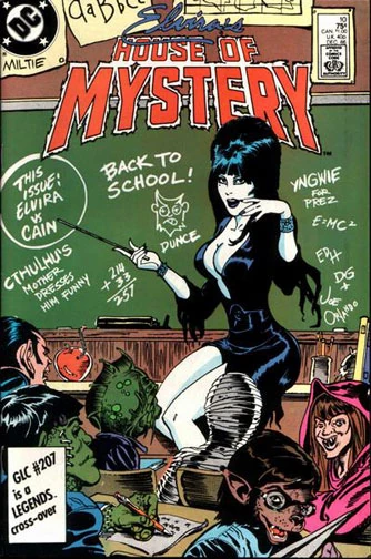 Elvira S House Of Mystery Vol 1 10 Dc Database Fandom