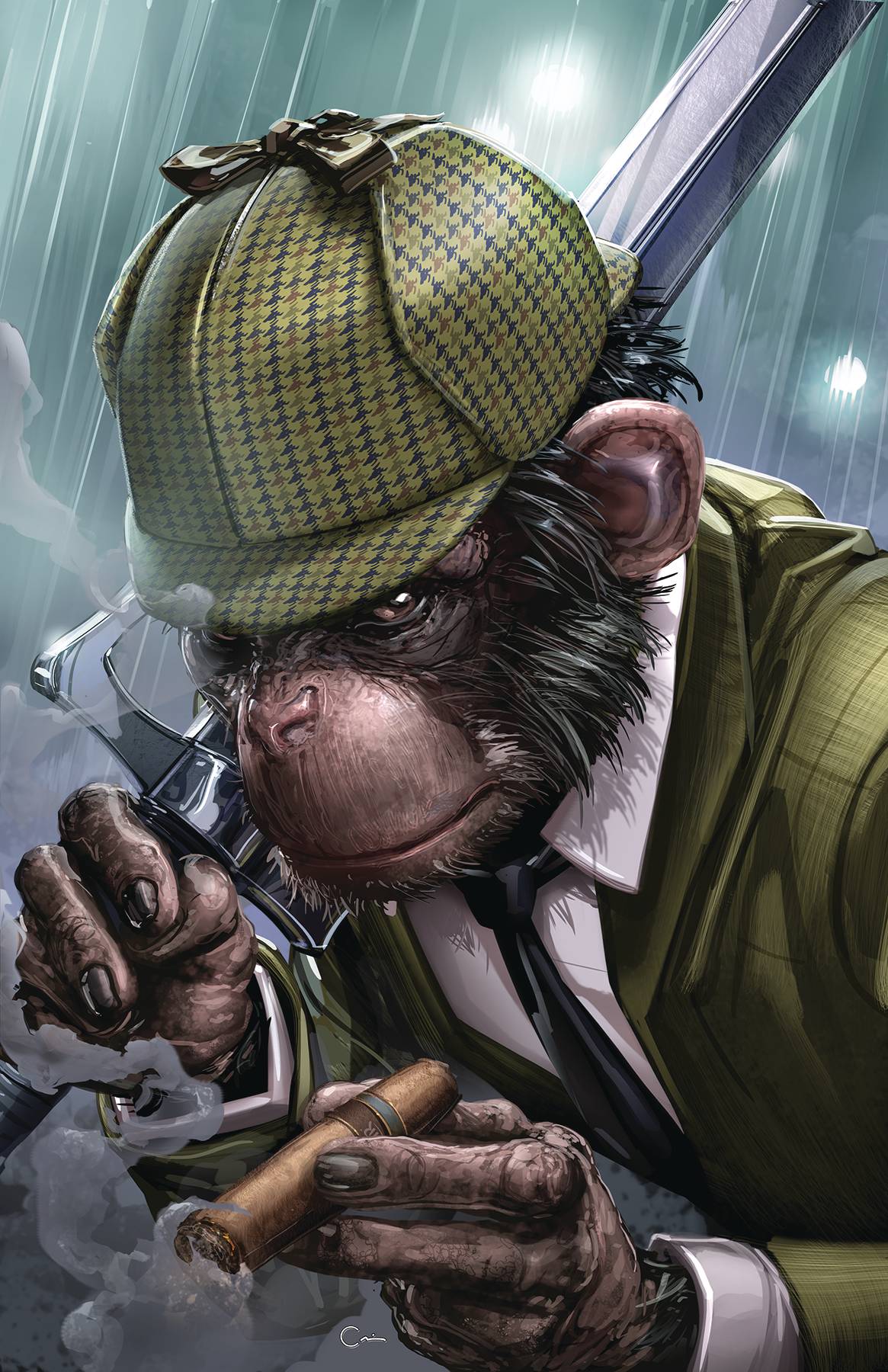 detective chimp lego