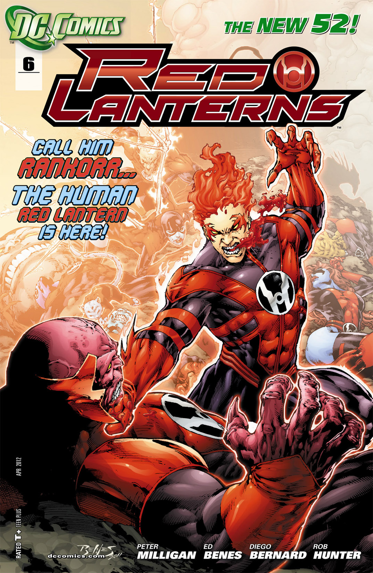 Red Lanterns Vol 1 6 Dc Database Fandom Powered By Wikia