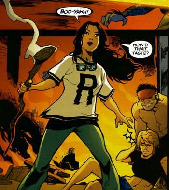 Resultado de imagem para young justice character thirteen