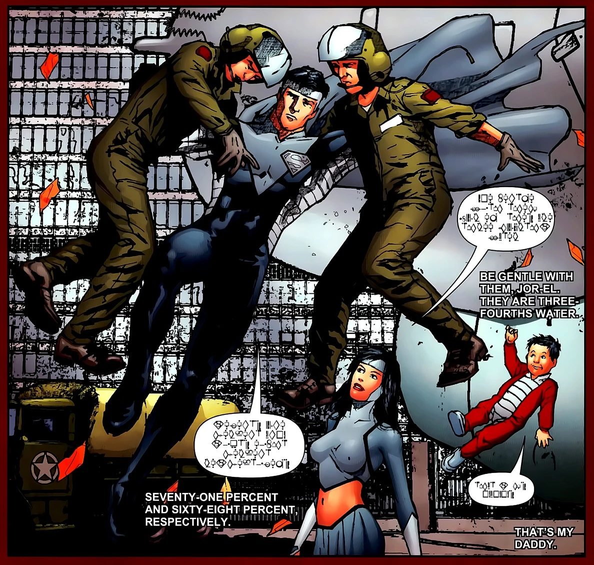 Image JorEl Last Family of Krypton 001.jpg DC Database FANDOM