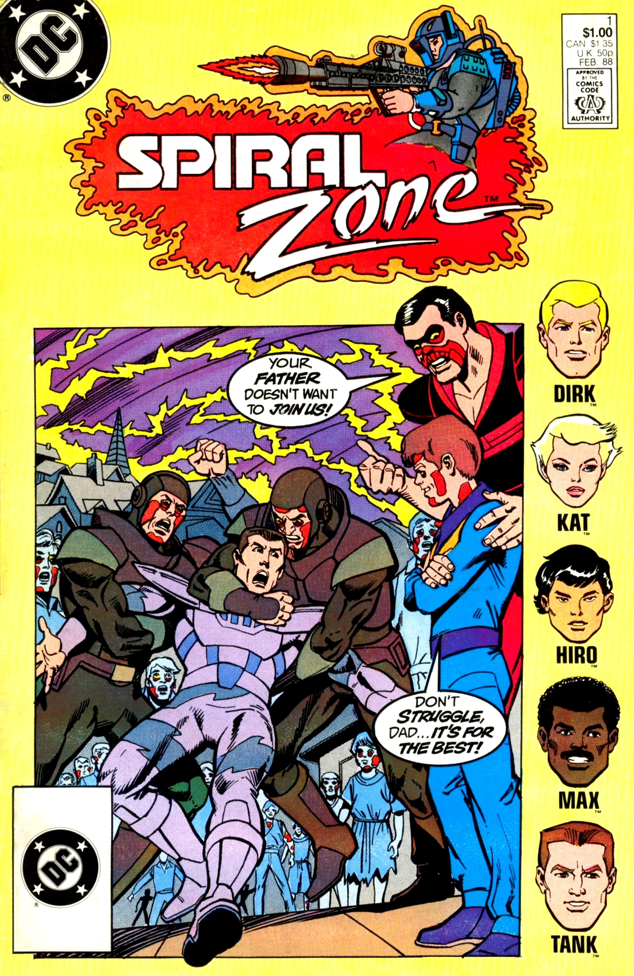 Spiral Zone Vol 1 DC Database FANDOM powered by Wikia