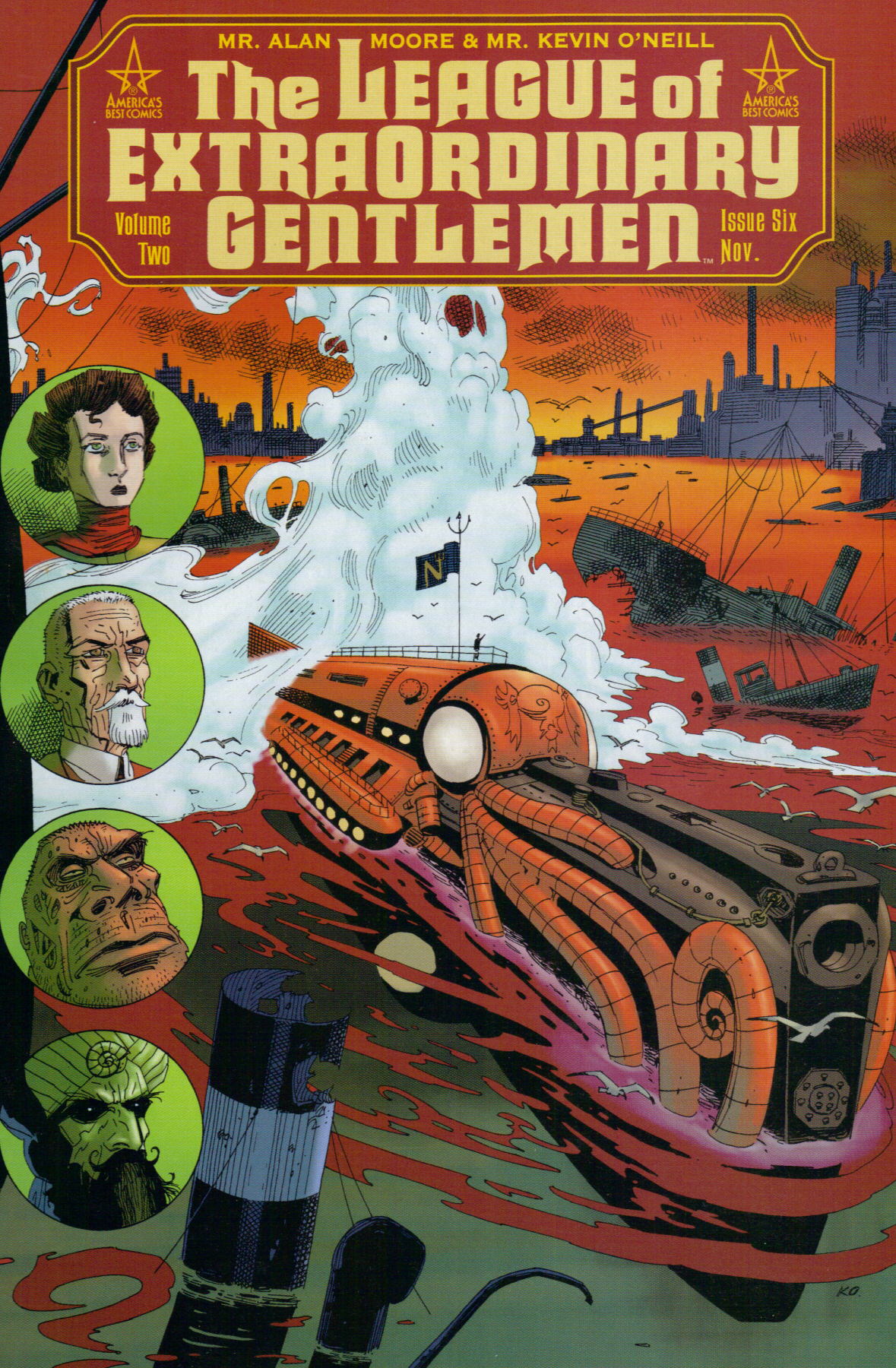 League Of Extraordinary Gentlemen Vol 2 6 Dc Database Fandom