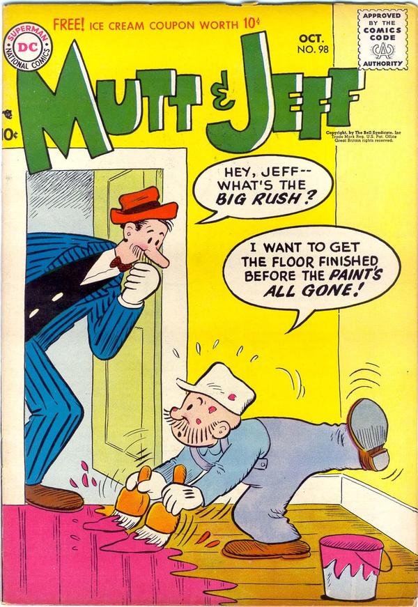 Mutt & Jeff Vol 1 98 DC Database FANDOM powered by Wikia