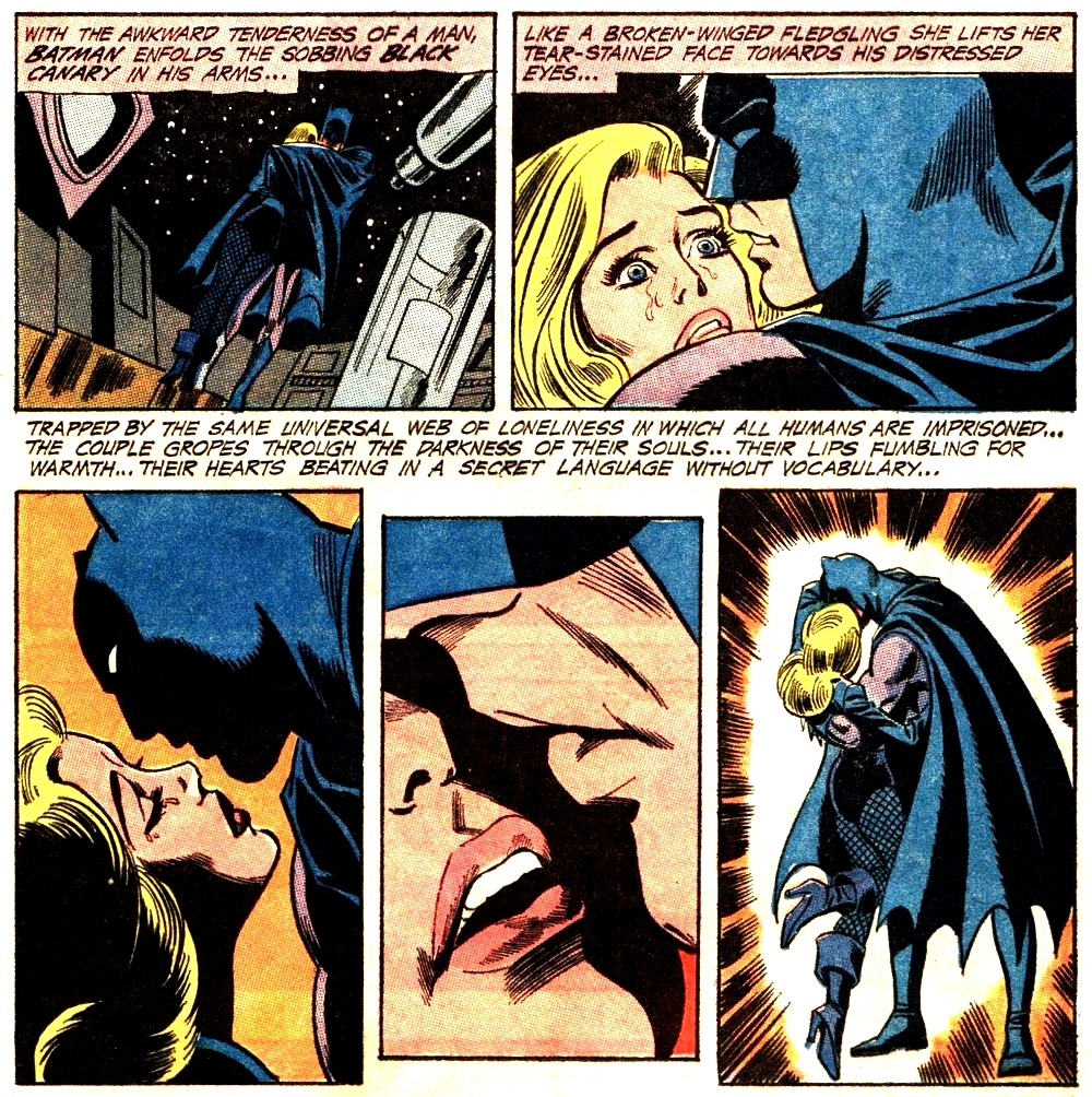 Image Batman Black Canary Kiss 01 Dc Database Fandom Powered By Wikia 3707