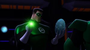 GLAS - Hal Jordan alien egg