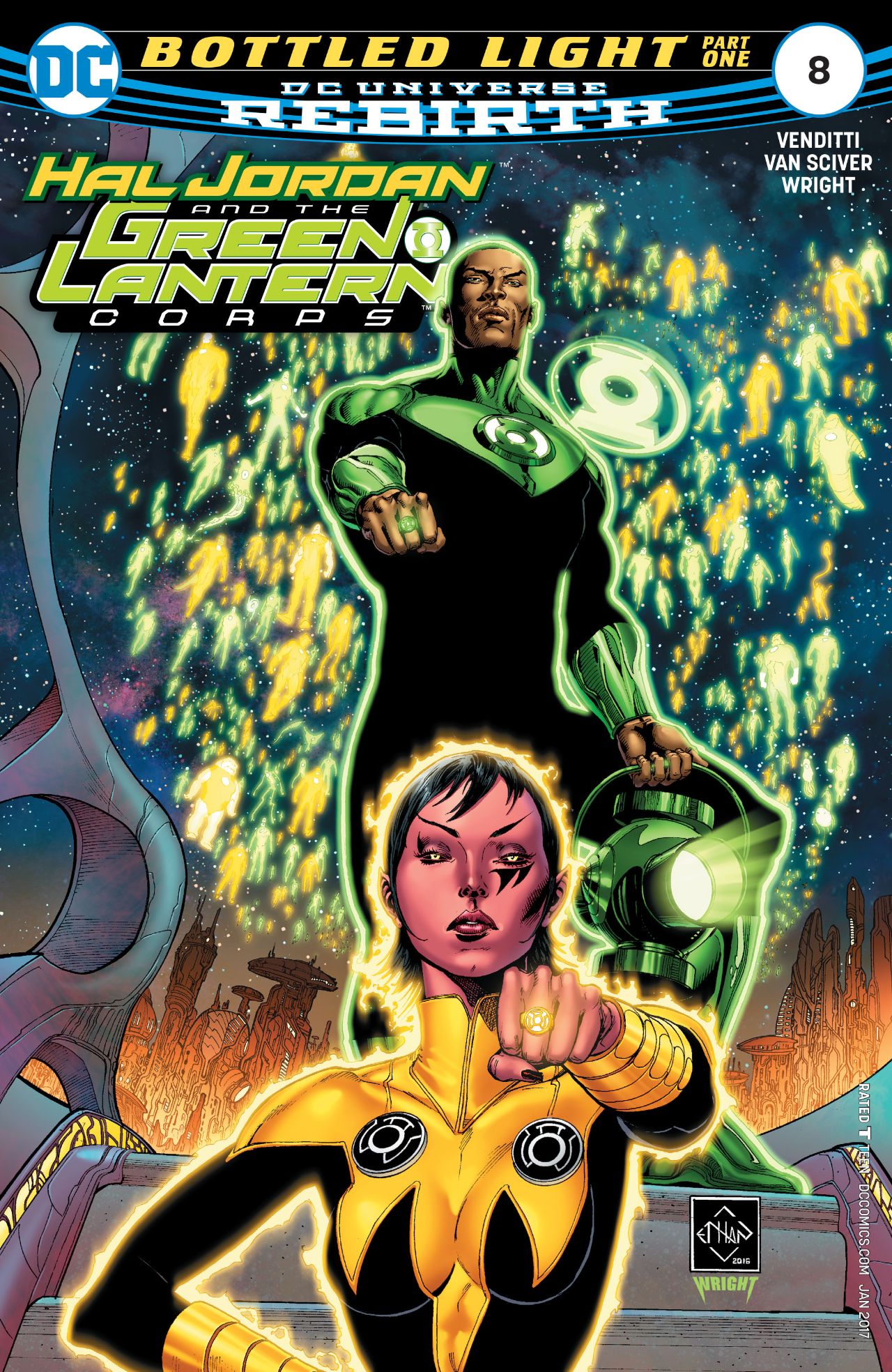 Hal Jordan And The Green Lantern Corps Vol 1 8 Dc Database