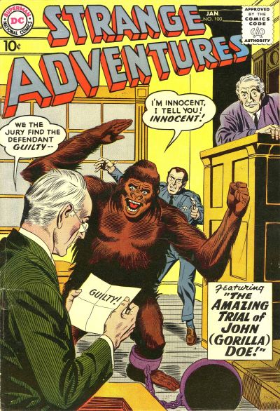 Strange Adventures Vol 1 100  DC Database  FANDOM 