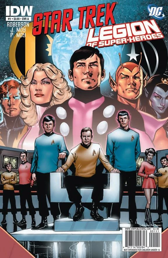 Star Trek/Legion of Super-Heroes #3 (of 6)