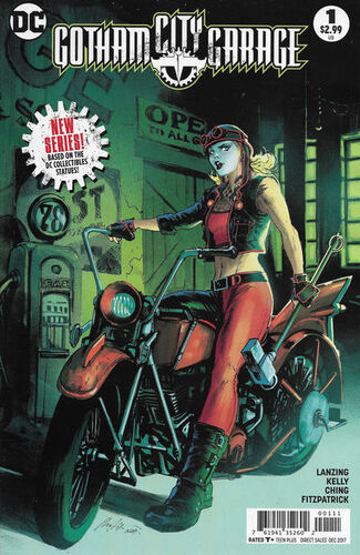 supergirl gotham city garage