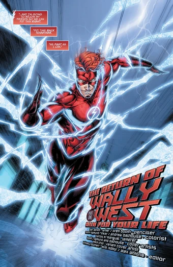 Flash Wally West Dc Database Fandom