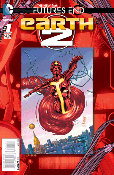 DC NEW 52 GRAYSON FUTURES END #1 3D COVER