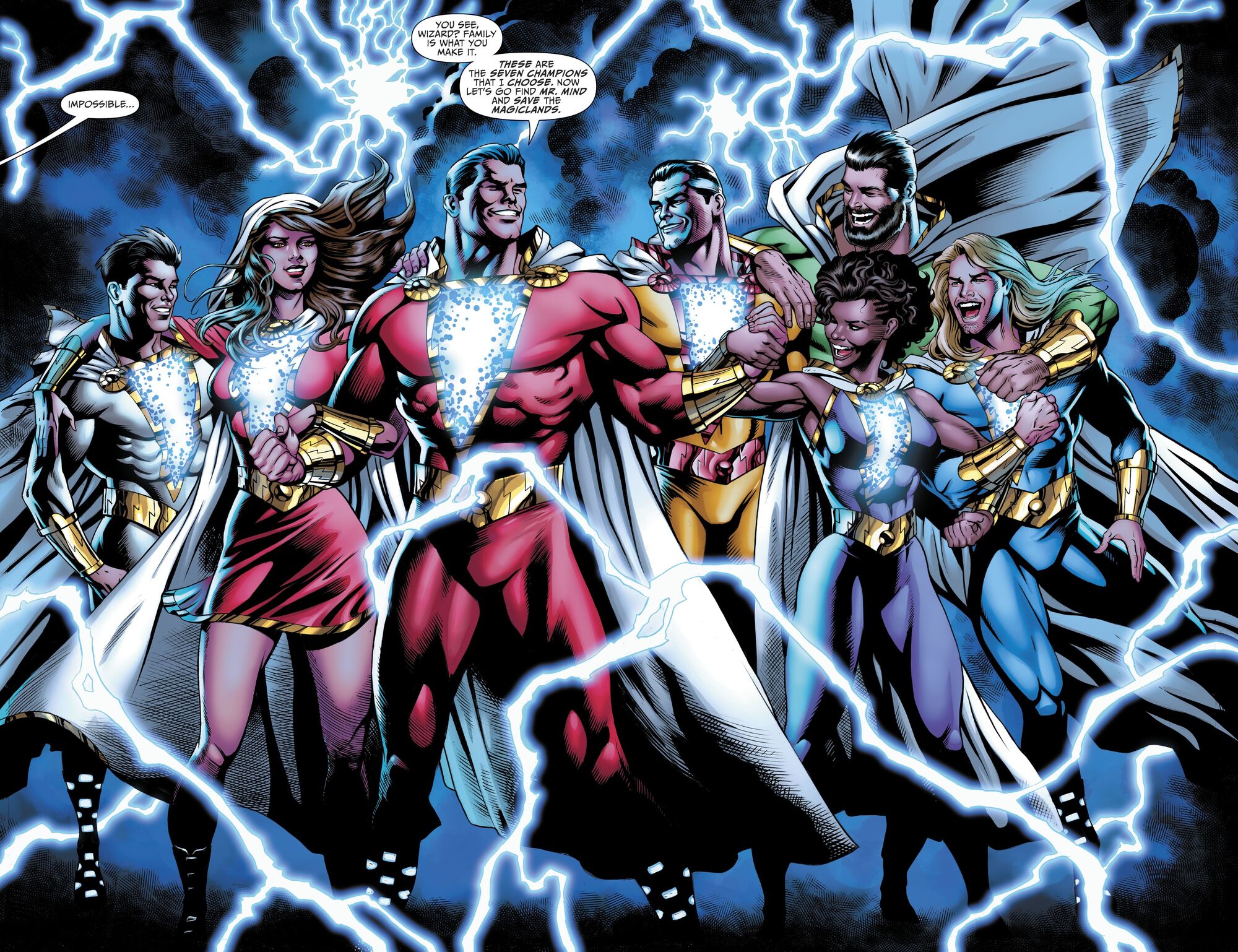 Shazam Family | DC Database | Fandom