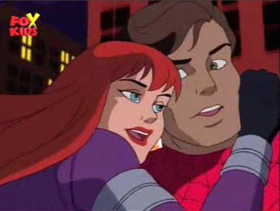 Spiderman 90s Cartoon Peter Parker<br/>