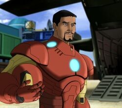 iron man avengers ultimate tony animated stark armor wikia marvel tin name wiki marvelanimated ua2