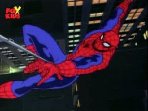 Spiderman 90s Cartoon Peter Parker<br/>