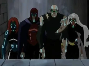 Horsemen Of Apocalypse X Men Evolution Marvel Animated