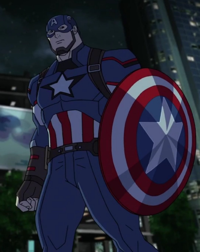 Image result for captain america animated